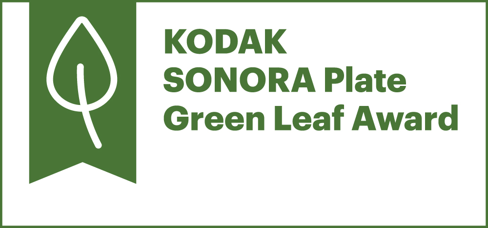 Kodak Sonora Plate Green Leaf Award – Winners!