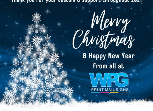 Christmas Information from WPG Ltd.