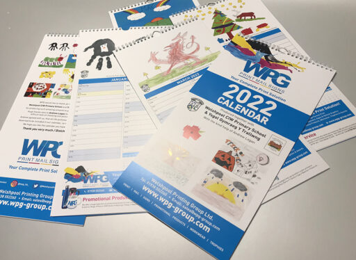 2022 Calendar Printing with Local Schools